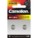 Camelion Knopfzelle LR44 AG13 A76 (2er Blister)
