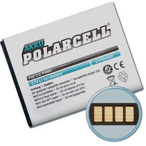 PolarCell Akku für Optimus 4X HD, 9, LTE 2, P769, P880 / BL-53QH (2200mAh / 8,36Wh)