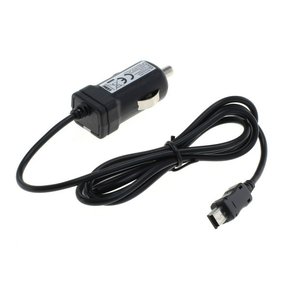 KFZ-Ladekabel Mini-USB, 1A, integrierte TMC Antenne für Becker Traffic Assist, Garmin: zumo Serie und Navigon mit Mini-USB-Anschluss