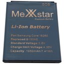 MeXXstar Premium Battery für Galaxy Core / I8260, I6262, SM-G350 (1950mAh/7,4...