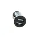 KFZ-Ladeadapter USB - Dual USB - 3,1A mit Auto-ID - schwarz - TINY