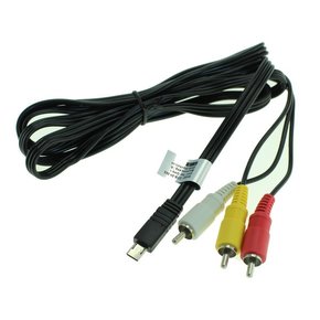 OTB AV-Kabel für Sony VMC-15MR2 Schwarz