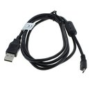 USB-Kabel für Panasonic K1HA08CD0019 / Casio EMC-5...
