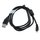 USB-Kabel für Panasonic K1HA08CD0019 / Casio EMC-5 Schwarz