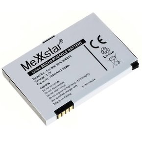 Akku für Motorola Razr V3, V3i, PEBL U6 / BR50 / SNN5696  (750mAh/2,77Wh) MeXXstar