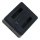 Dual Akkuladestation kompatibel zu Fuji NP-50 / Pentax D-LI68 / Kodak Klic-7004 - schwarz